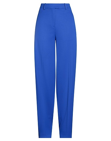 THE ATTICO Casual trouser Blue 98% Virgin Wool, 2% Elastane