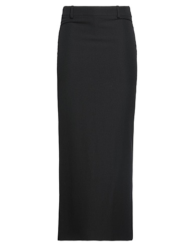 BALENCIAGA Long skirt Black 100% Wool