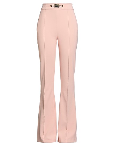 ELISABETTA FRANCHI Casual pants Light pink 96% Polyester, 4% Elastane