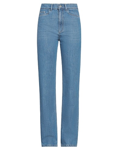 WANDLER Denim trousers Blue 58% Organic cotton, 42% Cotton