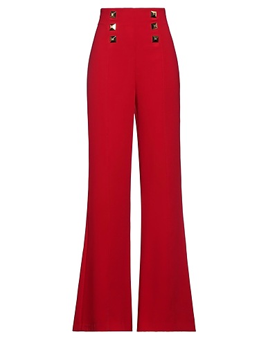 ELISABETTA FRANCHI Casual trouser Garnet 100% Polyester