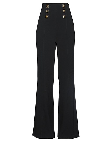 ELISABETTA FRANCHI Casual pants Black 100% Polyester