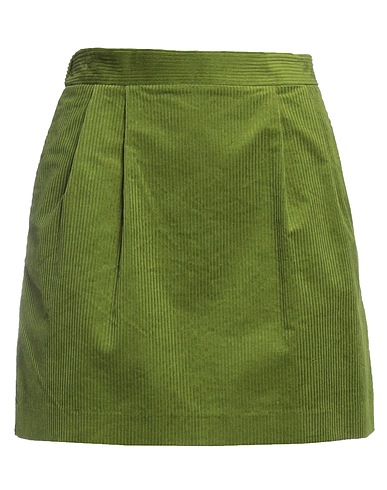 JUCCA Minigonna Verde 100% Cotone