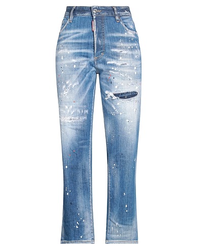 DSQUARED2 Denim trousers Blue 98% Cotton, 2% Elastane