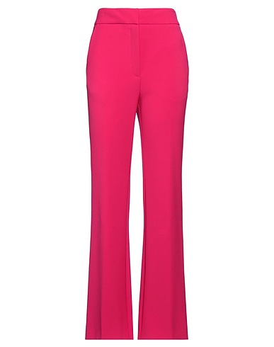 SIMONA CORSELLINI Casual pants Fuchsia 63% Polyester, 27% Viscose, 7% Cotton, 3% Elastane