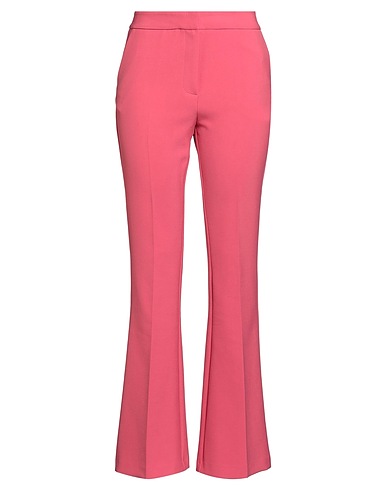 SIMONA CORSELLINI Pantalone Corallo 63% Poliestere, 27% Viscosa, 7% Cotone, 3% Elastan
