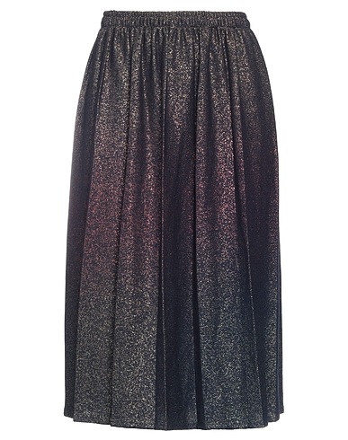 BLUE STARS Midi-Rock Nachtblau 25% Viskose, 25% Polyamid, 25% Wolle, 15% Polyester, 10% Andere Fasern