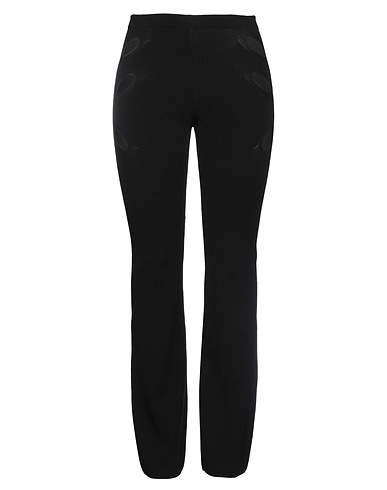 DION LEE Casual trouser Black 78% Viscose, 22% Polyester