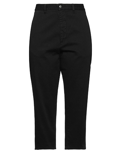 SOCIÉTÉ ANONYME Denim trousers Black 98% Cotton, 2% Elastane