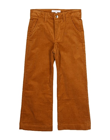 CHLOÉ Casual trouser Camel 98% Cotton, 2% Elastane