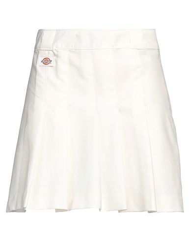 DICKIES Mini skirt Cream 65% Polyacrylic, 35% Cotton
