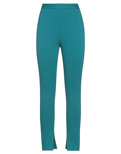 MERCI ITALIA Pantalone Verde smeraldo 65% Viscosa, 32% Nylon, 3% Elastan