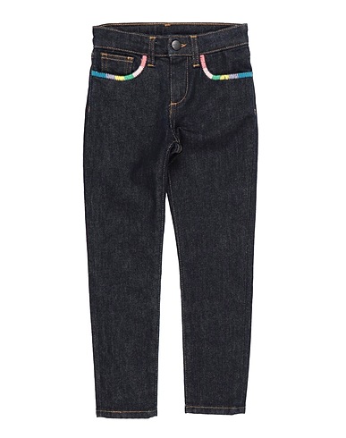 PALM ANGELS Denim trousers Blue 98% Cotton, 2% Elastane
