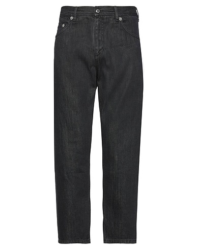 NEIL BARRETT Denim trousers Black 100% Cotton