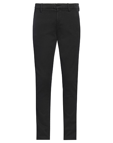 DONDUP Casual trouser Black 69% Cotton, 29% Lyocell, 2% Elastane