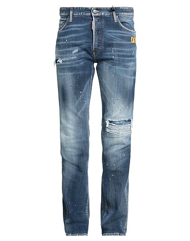 DSQUARED2 Bootcut Jeans Blue 99% Cotton, 1% Elastane