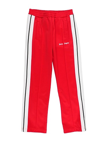 PALM ANGELS Casual trouser Red 63% Polyester, 37% Cotton