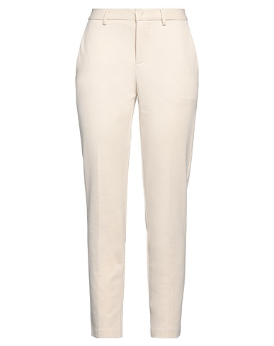 MERCI ITALIA Casual pants Beige 65% Viscose, 32% Nylon, 3% Elastane