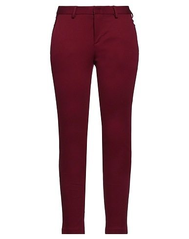 MERCI ITALIA Casual trouser Plum 65% Viscose, 32% Nylon, 3% Elastane