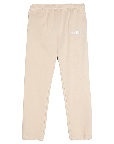 JACQUEMUS Casual pants Beige 100% Organic cotton