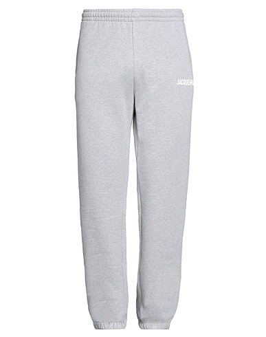 JACQUEMUS Casual pants Grey 100% Organic cotton