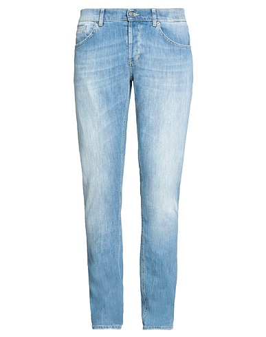DONDUP BOTTOMWEAR Blue 89% Cotton, 11% Elastane