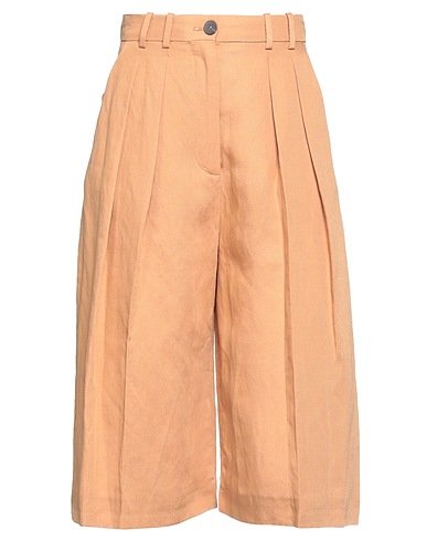 MANGO Casual trouser Camel 60% Lyocell, 40% Linen