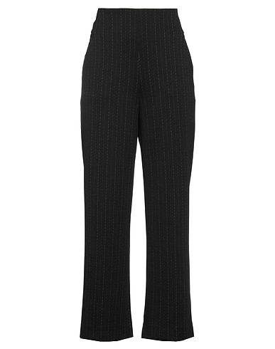 VIA MASINI 80 Casual trouser Black 97% Polyamide, 3% Elastane