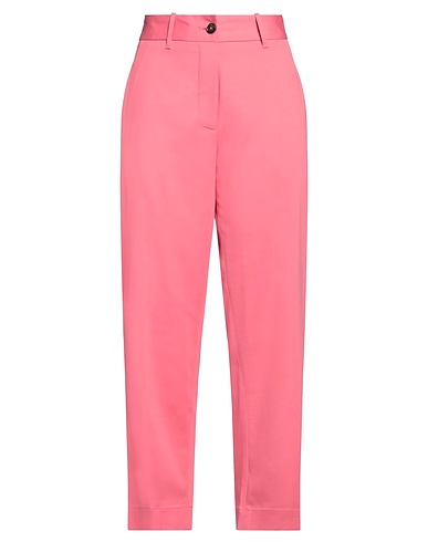 NINE IN THE MORNING Casual pants Pink 53% Viscose, 44% Cotton, 3% Elastane