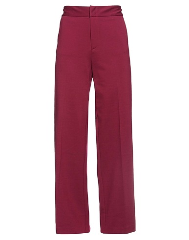 MERCI ITALIA Casual trouser Garnet 65% Viscose, 32% Nylon, 3% Elastane