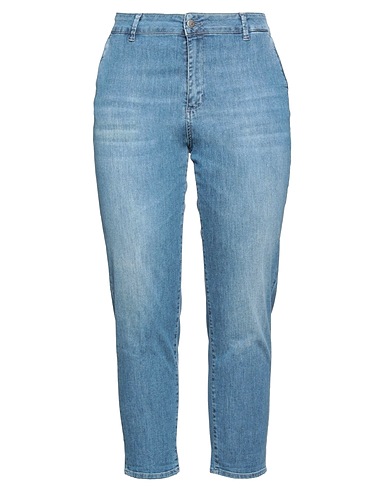 CIGALA'S Denim pants Blue 99% Cotton, 1% Elastane