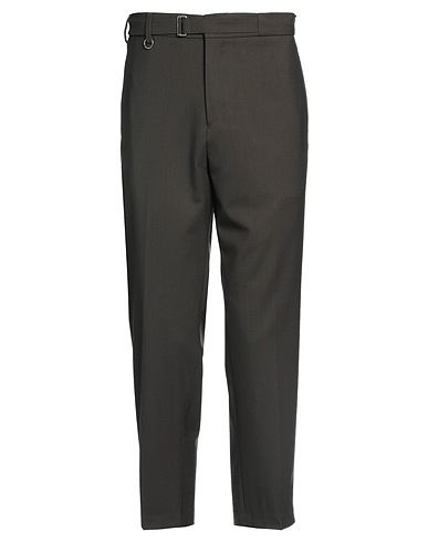 BE ABLE Casual trouser Military green 54% Polyester, 44% Virgin Wool, 2% Elastane
