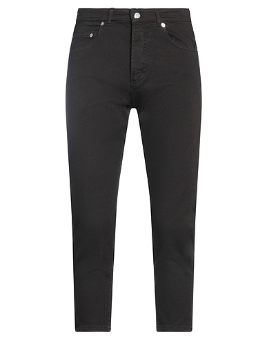 LOW BRAND Denim trousers Black 98% Cotton, 2% Elastane