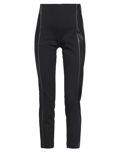 CLIPS Leggings Black 65% Viscose, 32% Polyamide, 3% Elastane, Polyester, Polyurethane