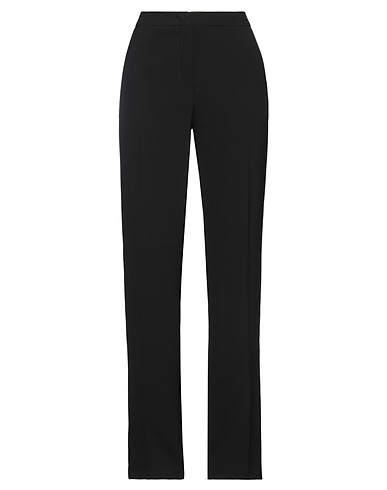 CLIPS Casual trouser Black 91% Polyester, 9% Elastane