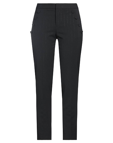 PT Torino Casual trouser Black 53% Polyester, 43% Wool, 4% Elastane
