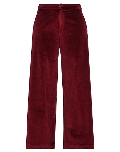 LABO.ART Casual pants Burgundy 100% Cotton