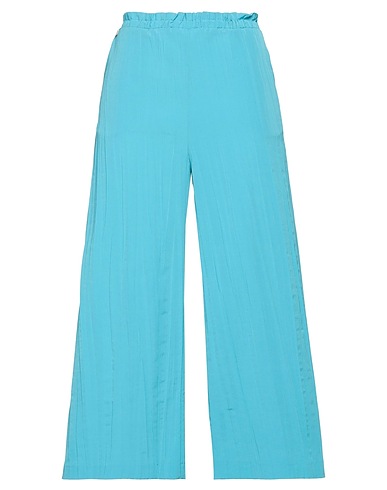 MANILA GRACE Hosen Tūrkis 57% Baumwolle, 43% Polyester