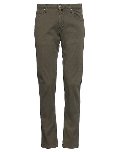 B SETTECENTO 5-pocket Military green 97% Cotton, 3% Elastane