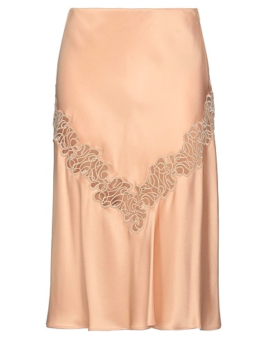 STELLA McCARTNEY Midi skirt Blush 64% Acetate, 36% Viscose, Cotton, Polyester, Polyamide