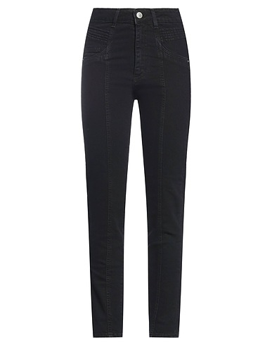NOIR'N'BLEU Pantaloni jeans Nero 98% Cotone, 2% Elastan