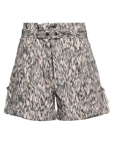MARANT ÉTOILE Shorts & Bermuda Charcoal 100% Cotton