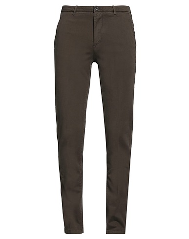 NO LAB Chinos VERDE SCURO 98% Cotton, 2% Elastane