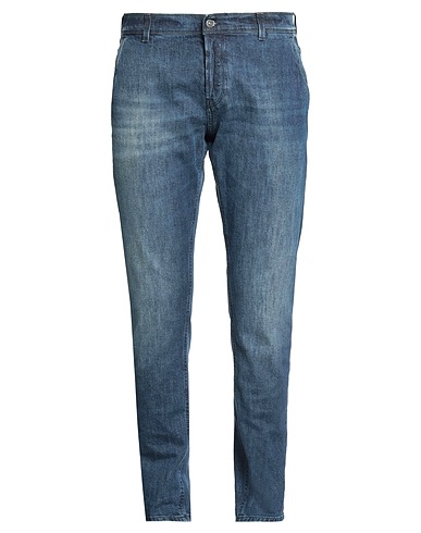 DONDUP Denim pants Blue 98% Cotton, 2% Elastane
