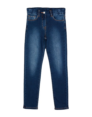 CHIARA FERRAGNI Denim trousers Blue 98% Cotton, 2% Elastane