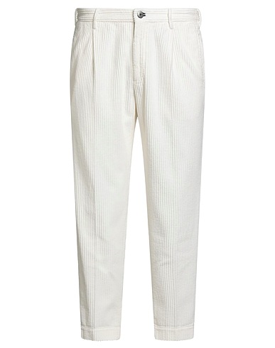 INCOTEX Pantalone Bianco 100% Cotone