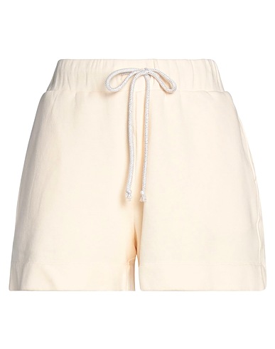 ALESSIA SANTI Shorts & Bermuda Cream 100% Cotton