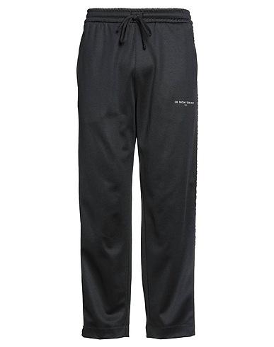 IH NOM UH NIT Pantalone Nero 55% Poliestere, 45% Cotone