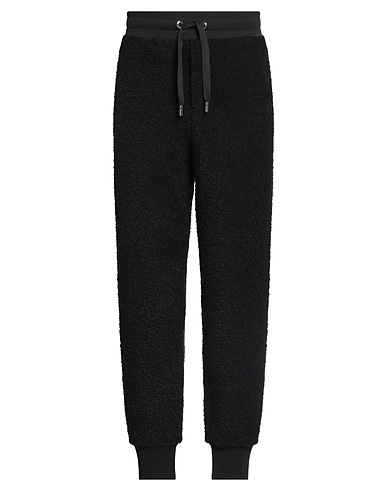 DOLCE&GABBANA Casual trouser Black 68% Acrylic, 18% Cotton, 11% Polyester, 3% Other Fibres
