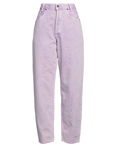 AGOLDE Denim pants Lilac 100% Organic cotton